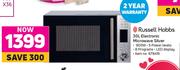 Russell Hobbs 30Ltr Electronic Microwave Silver