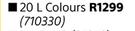Plascon Polvin Walls & Ceilings (Colours)-20Ltr