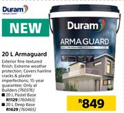 Duram Armaguard (Deep Base)-20Ltr
