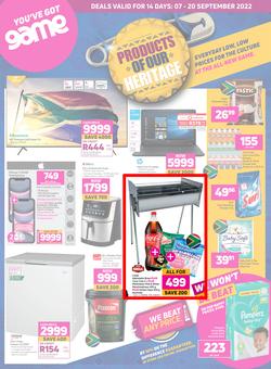Game : Products Of Our Heritage (07 September - 20 September 2022), page 1