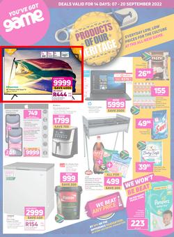 Game : Products Of Our Heritage (07 September - 20 September 2022), page 1