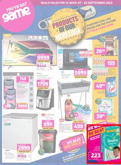 Game : Products Of Our Heritage (07 September - 20 September 2022), page 1