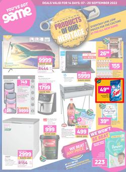 Game : Products Of Our Heritage (07 September - 20 September 2022), page 1
