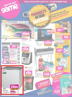 Game : Products Of Our Heritage (07 September - 20 September 2022), page 1