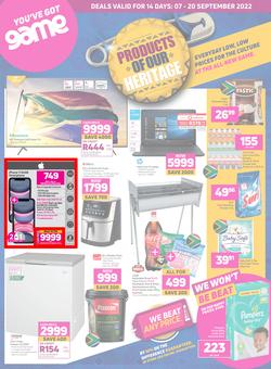 Game : Products Of Our Heritage (07 September - 20 September 2022), page 1