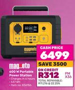 Magneto 600W Portable Power Station