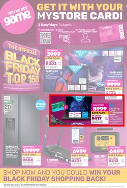 Game RCS : Win Your Black Friday Shopping Back (22 November - 28 November 2023), page 1