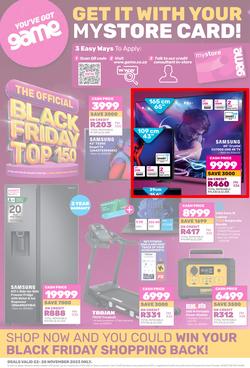 Game RCS : Win Your Black Friday Shopping Back (22 November - 28 November 2023), page 1