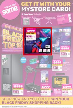 Game RCS : Win Your Black Friday Shopping Back (22 November - 28 November 2023), page 1