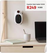 Equation 500W Desk Heater