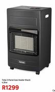 Totai 3 Panel Gas Heater Black 4.2Kw