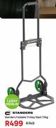 Standers Foldable Trolley Steel 70Kg