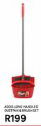 Addis Long Handled Dustpan & Brush Set