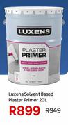 Luxens Solvent Based Plaster Primer-20L