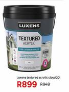 Luxens Textured Acrylic Cloud-20L