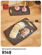 Delinia Set Of 2 Cutting Boards S & M