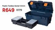 Dexter 55cm Plastic Toolbox