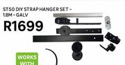 ST50 DIY Strap Hanger Set 1.8m Galv
