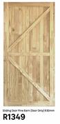 Sliding Door Pine Barn (Door Only) 930mm