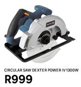Dexter Power IV 1300W Circular Saw
