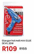 Glue Devil Hot Melt Mini Glue Gun 20W