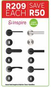 Inspire Interior Door Handles Assorted-Each