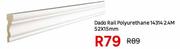 Dado Rail Polyurethane 14314 2.4M 52 x 15mm