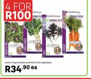 Lindas's Original Seeds Assorted Fruit & Vegetables-For 4