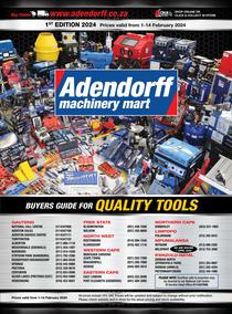 Adendorff : Buyers Guide For Quality Tools (01 February - 14 February 2024)