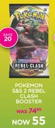 Pokemon S&S 2 Rebel Clash Booster