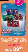 DC Comics Animated Memory Match Game