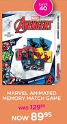 Marvel Animated Memory Match Game