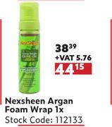 Nexsheen Argan Foam Wrap-1x