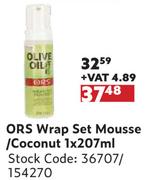 ORS Wrap Set Mousse/Coconut-1 x 207ml