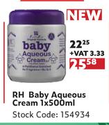 RH Baby Aqueous Cream-1 x 500ml