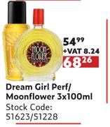 Dream Girl Perf/Moonflower-3 x 100ml