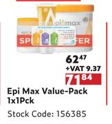 Epi Max Value Pack-1 x 1 Pack