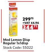 Med Lemon Disp Regular-1 x 1 Disp