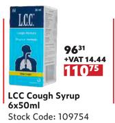 LCC Cough Syrup-6 x 50ml
