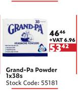 Grandpa Powder-1 x 38s
