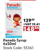 Panado Syrup-6 x 50ml