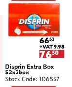 Disprin Extra Box-52 x 2 Box