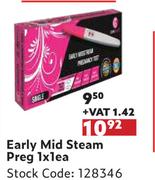 Early Mid Steam Preg-1 x 1 Each