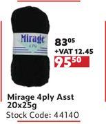 Mirage 4 Ply Asst-20 x 25g