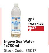Ingwe Sea Water-1 x 750ml