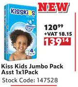 Kiss Kids Jumbo Pack Asst-1 x 1 Pack
