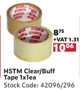 HSTM Clear/Buff Tape-Each