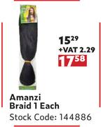 Amanzi Braid-1 Each