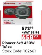 Pioneer 6 x 9 450W-Each