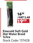 Emerald Soft Gold Hot Water Braid-1 x 1 Each